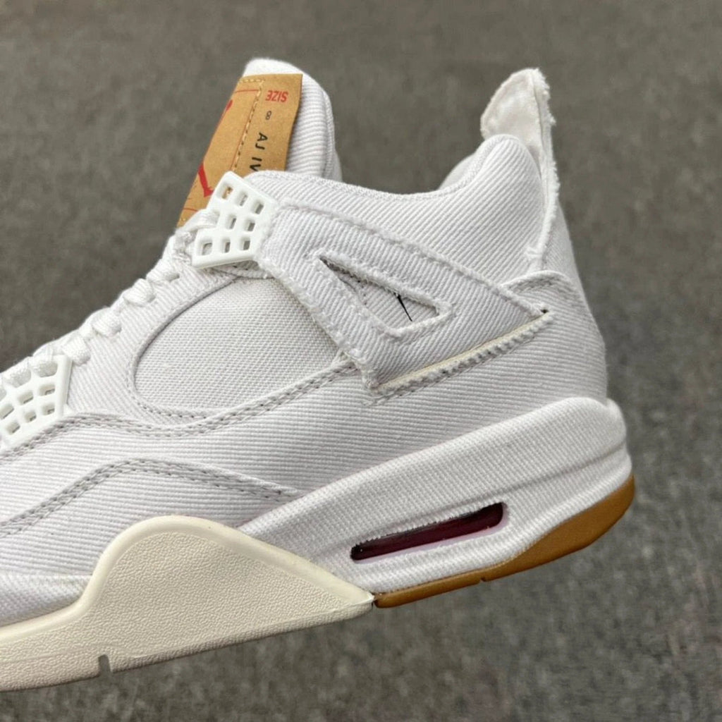 Air Jordan 4 Retro Levi's White by Air Jordan