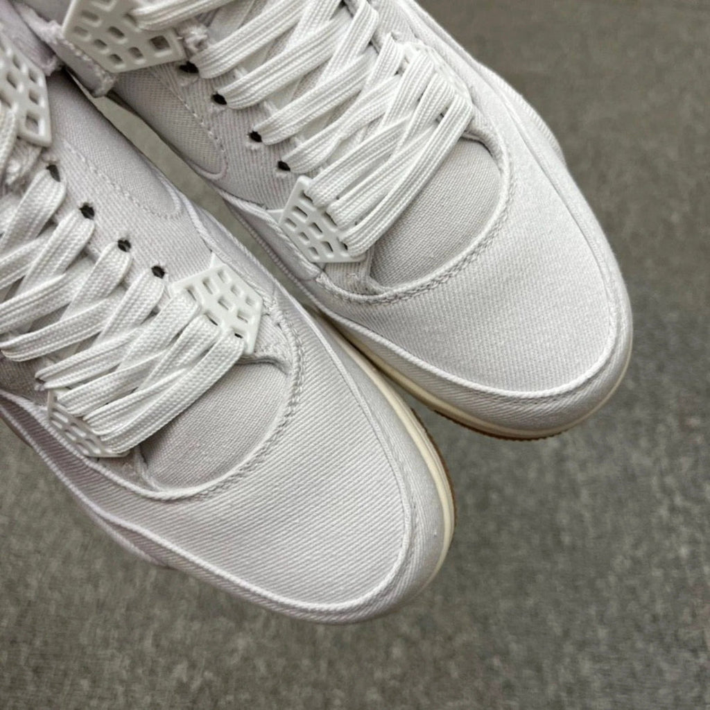 Air Jordan 4 Retro Levi's White by Air Jordan