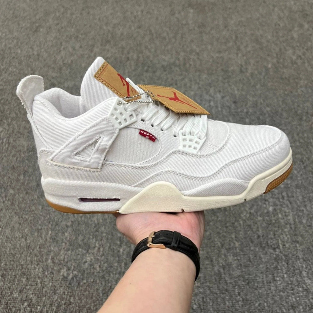 Air Jordan 4 Retro Levi's White by Air Jordan