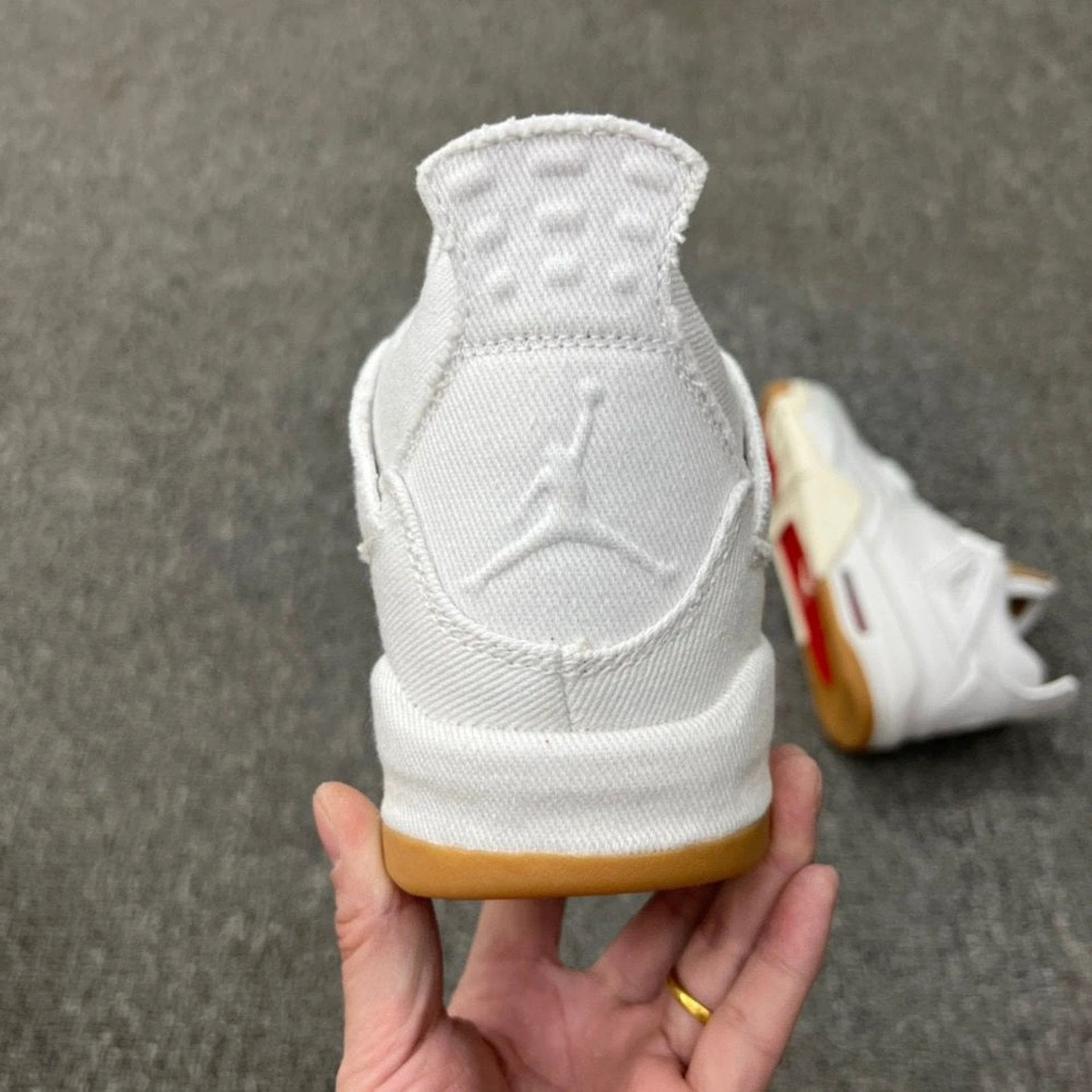 Air Jordan 4 Retro Levi's White by Air Jordan