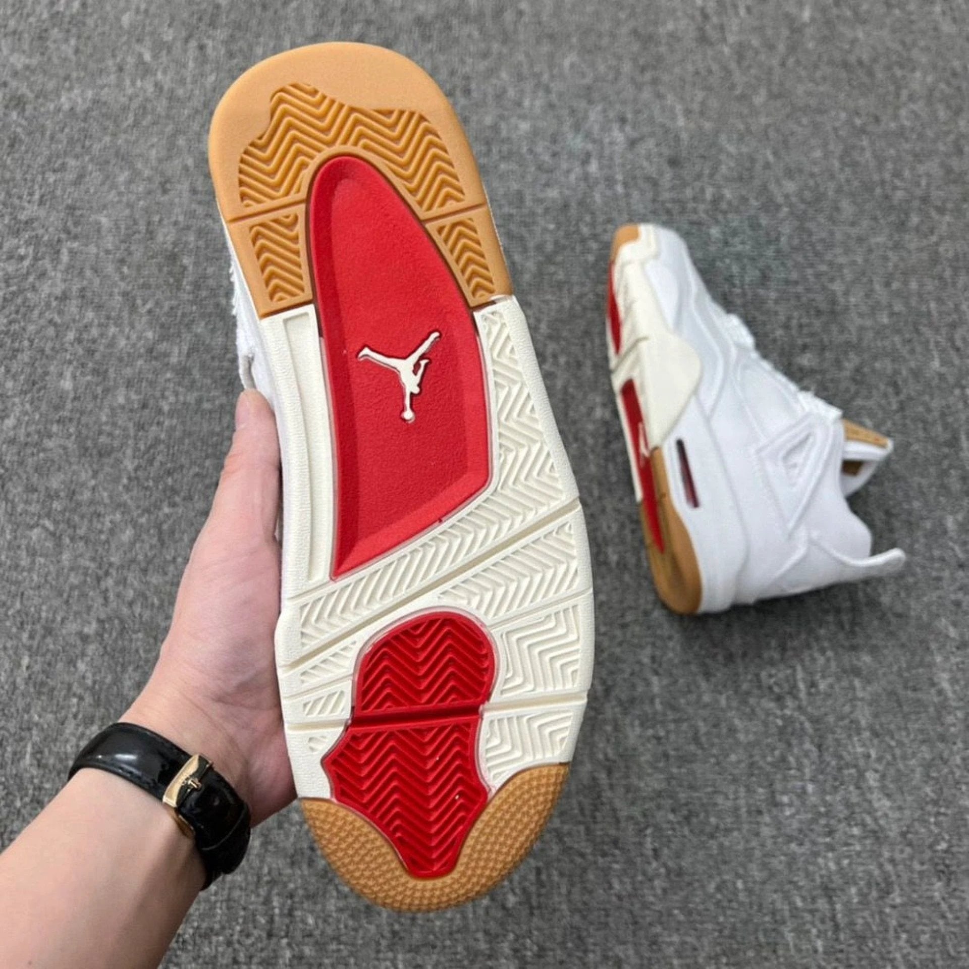 Air Jordan 4 Retro Levi's White by Air Jordan