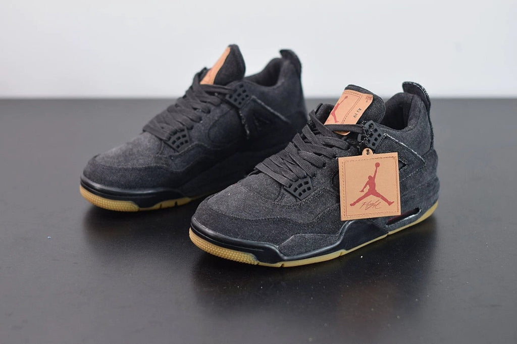 Air Jordan 4 Retro Levi's Black (Levi's Tag) by Air Jordan