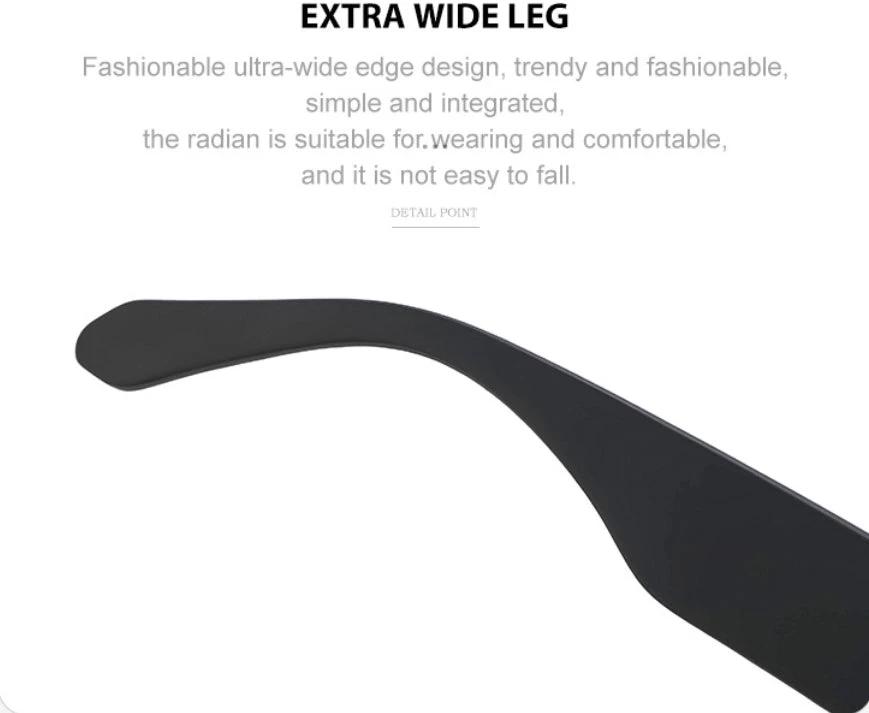 Black Square UV Protection Sunglasses by BowLift