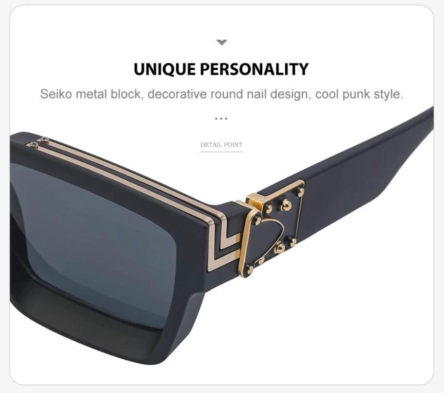 Black Square UV Protection Sunglasses by BowLift