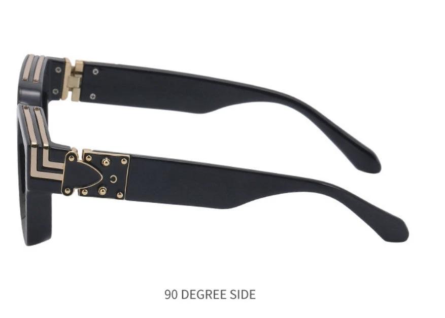 Black Square UV Protection Sunglasses by BowLift