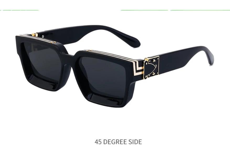 Black Square UV Protection Sunglasses by BowLift