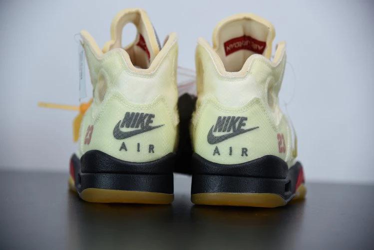 Air Jordan 5 Retro Off-White Sail by Air Jordan