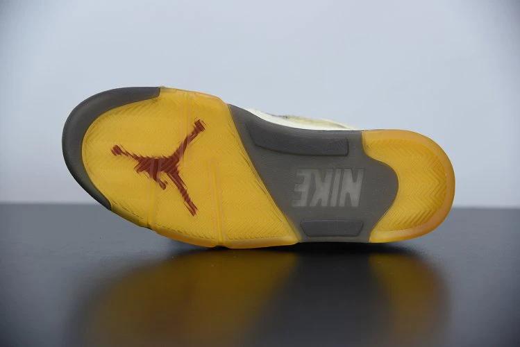Air Jordan 5 Retro Off-White Sail by Air Jordan