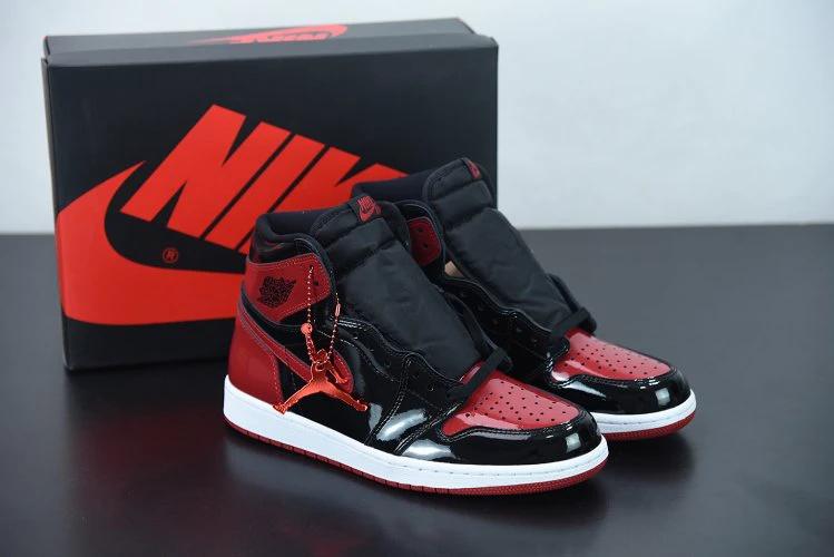 Air Jordan 1 Retro High OG Patent Bred by Air Jordan