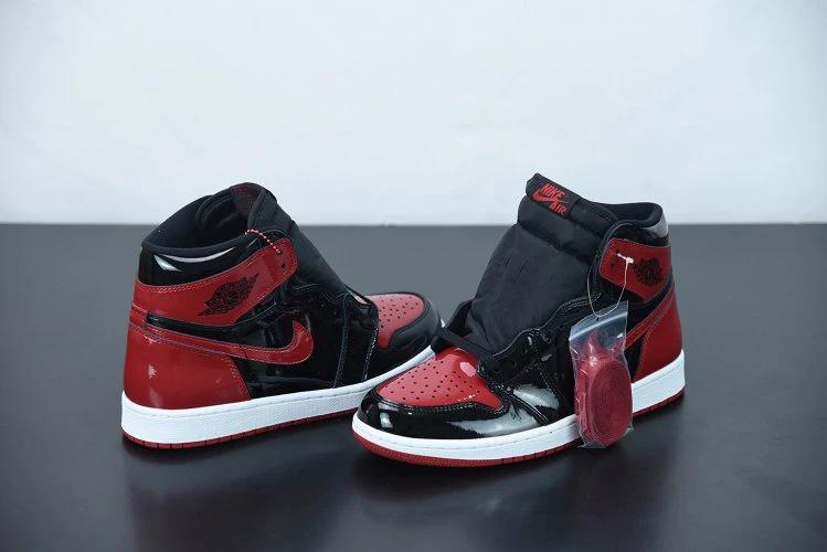 Air Jordan 1 Retro High OG Patent Bred by Air Jordan