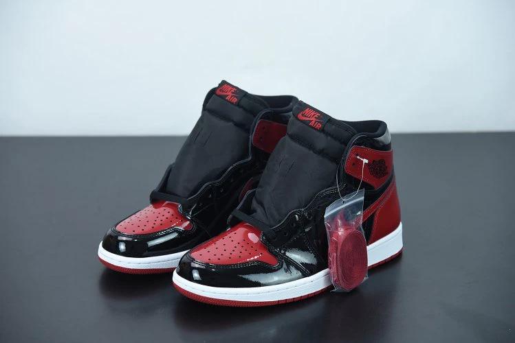Air Jordan 1 Retro High OG Patent Bred by Air Jordan