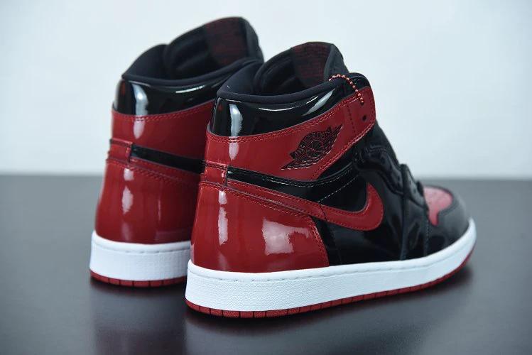 Air Jordan 1 Retro High OG Patent Bred by Air Jordan