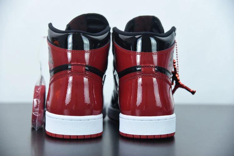 Air Jordan 1 Retro High OG Patent Bred by Air Jordan
