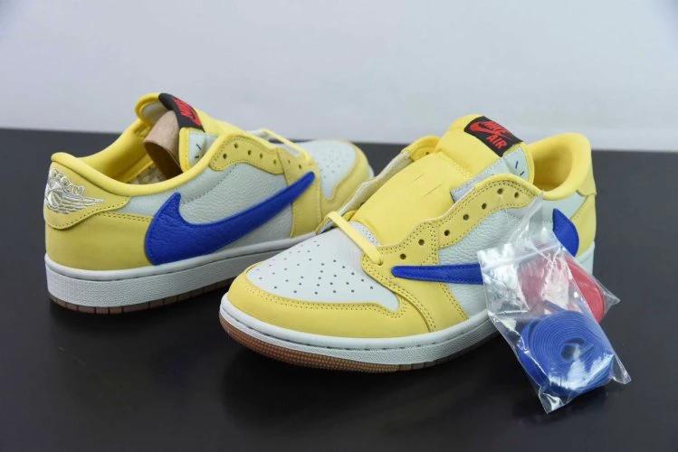 Travis Scott x Air Jordan 1 Low OG Canary by Air Jordan