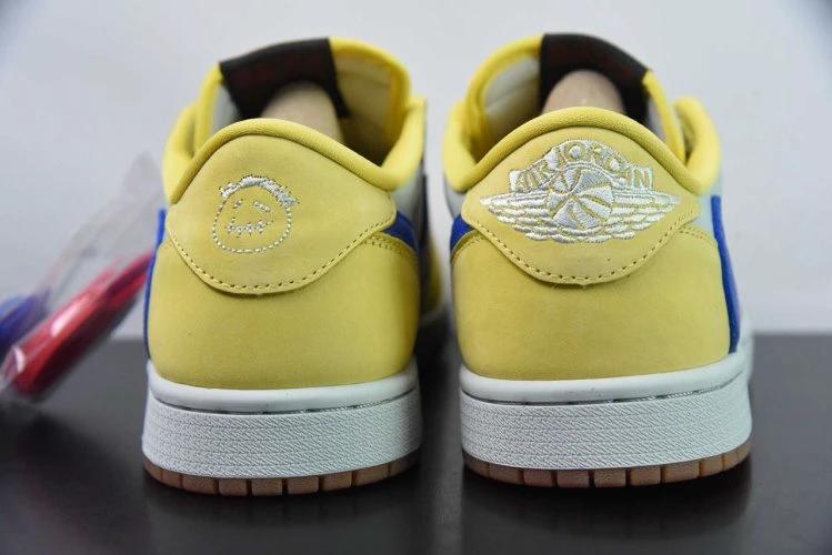 Travis Scott x Air Jordan 1 Low OG Canary by Air Jordan