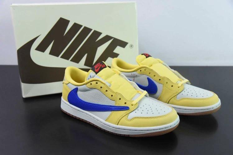 Travis Scott x Air Jordan 1 Low OG Canary by Air Jordan