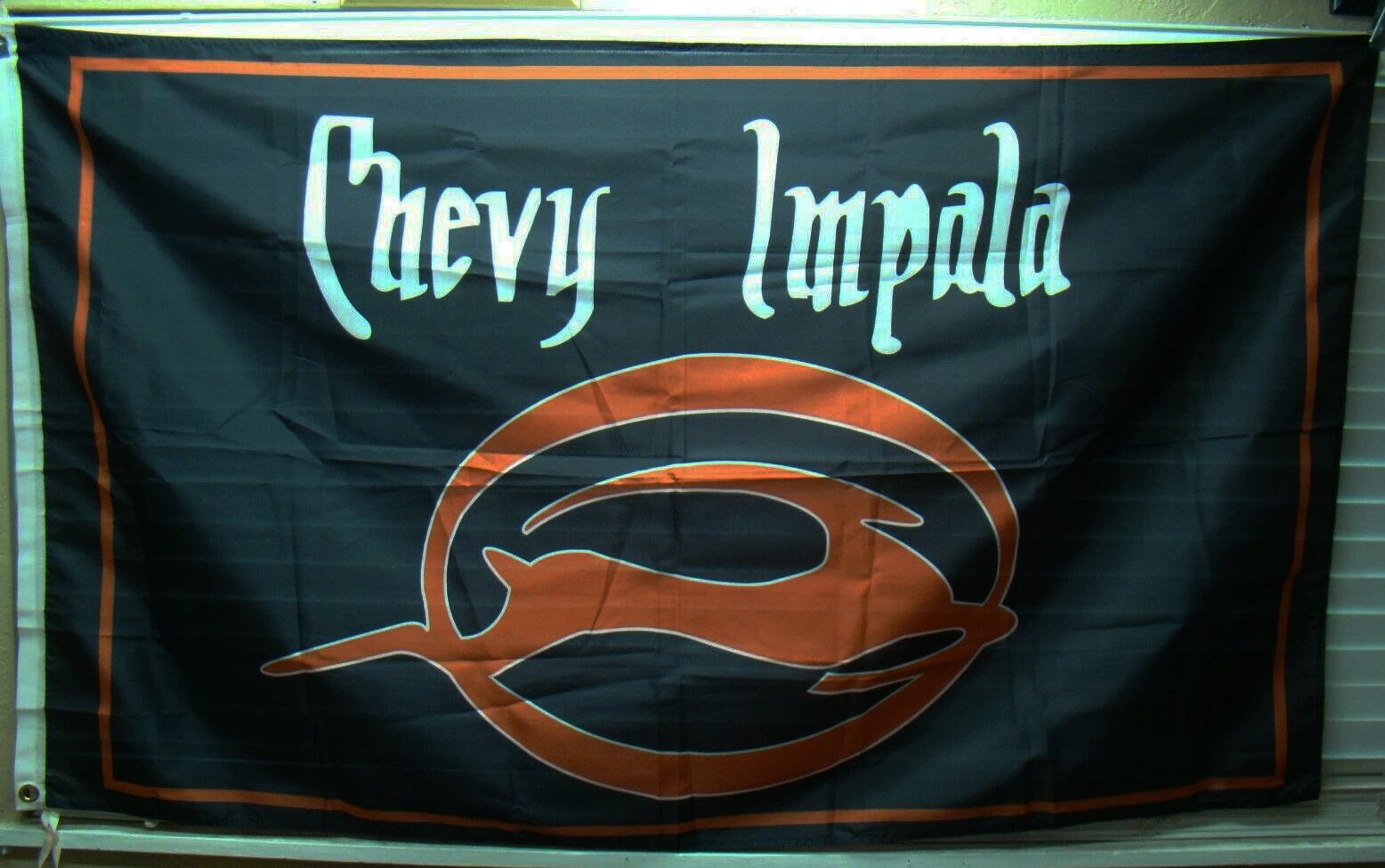 Chevy Impala Flag-3x5 FT Impala Flag Banner-100% polyester-2 Metal Grommets by flagsshop