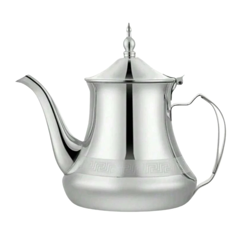 Induction Gas Arabic Style Stainless Steel Teapot Water Tea Kettle by Bowlift
