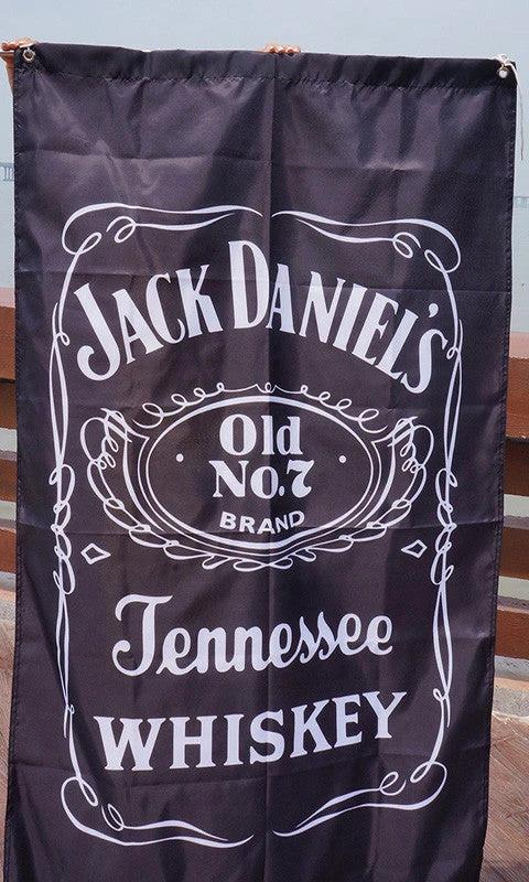 Jack Daniel's Flag Jack Daniels happy hour Flag-3x5FT checkered Banner-Metal Grommets by flagsshop