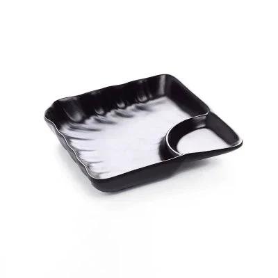 Japanese Melamine Dipping Saucer Plastic Dish Sauce Dispenser by Bowlift