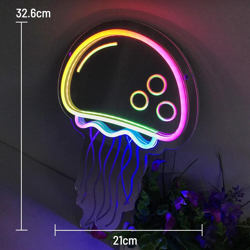 Mirror Neon Sign for Home&Shop Decor by Neonchics