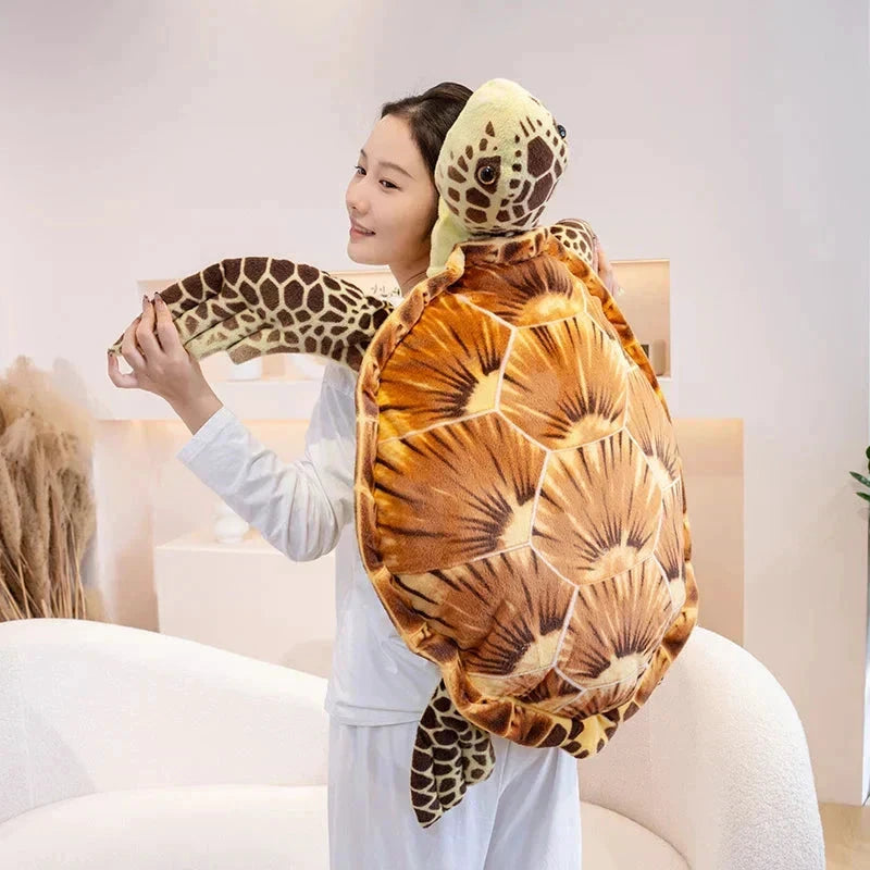 Lifelike Sea Turtle Plushies by BowLift