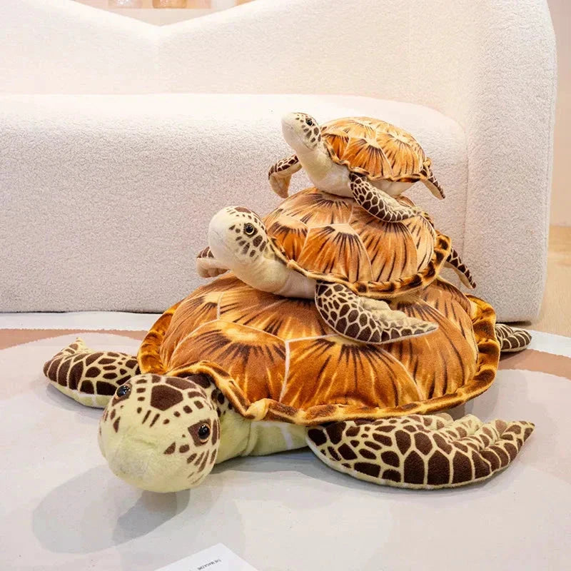Lifelike Sea Turtle Plushies by BowLift