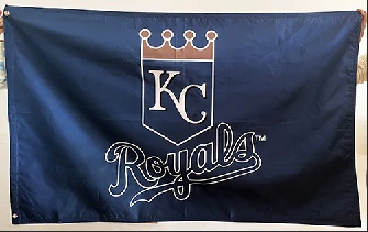 Kansas City Royals Flag-3x5FT Banner-100% polyester by flagsshop