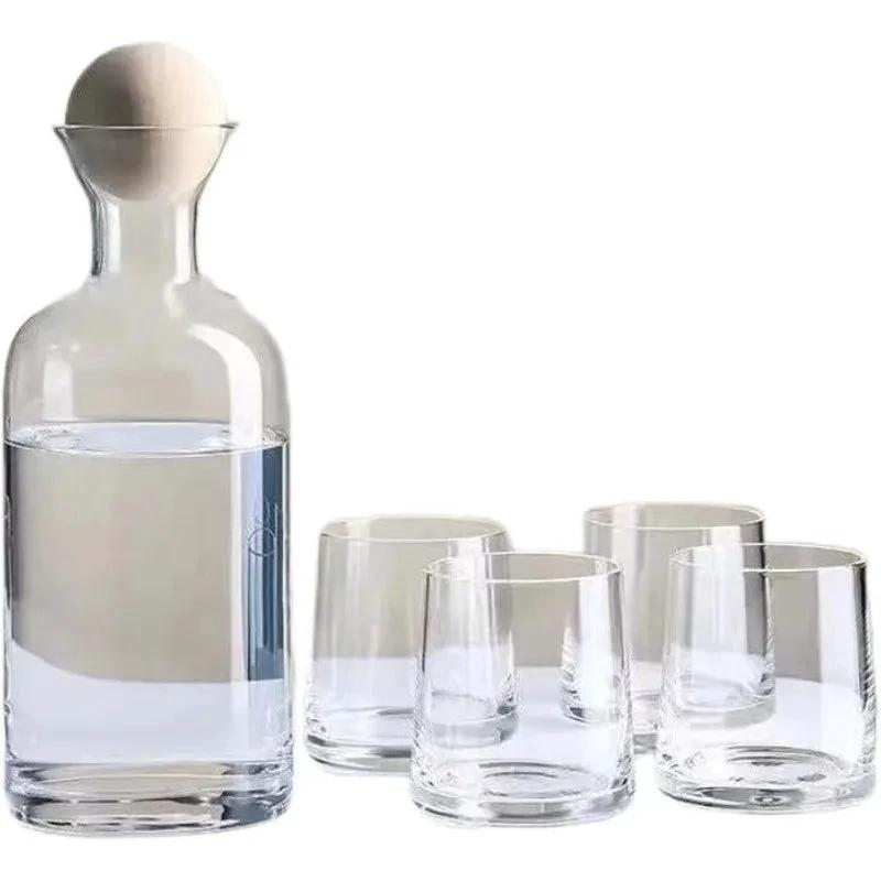 Kettle Water Cup Borosilicate Glass Teapot Heat Resistant Bottle by Bowlift