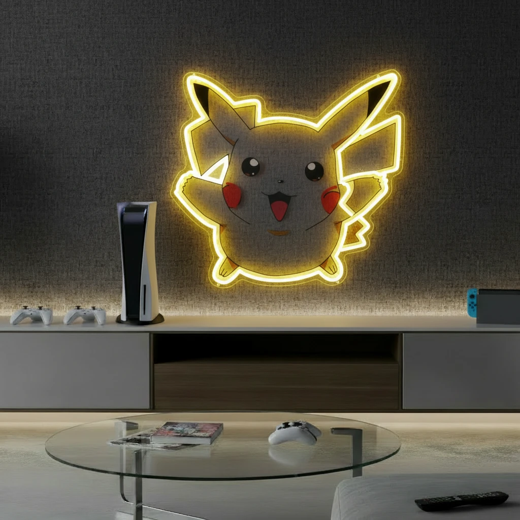 Cartoon Neon Artwork Sign Room Decor Sign by Neonchics
