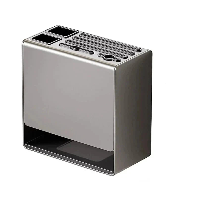 Kitchen Knife Holder Multifunctional No-Drill Household Storage Rack by Bowlift