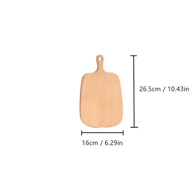 Kitchen Wooden Chopping Board Cutting Board Hangable Kitchen Tool by Bowlift