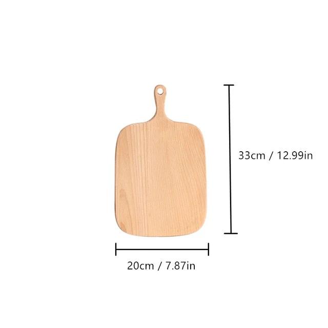 Kitchen Wooden Chopping Board Cutting Board Hangable Kitchen Tool by Bowlift