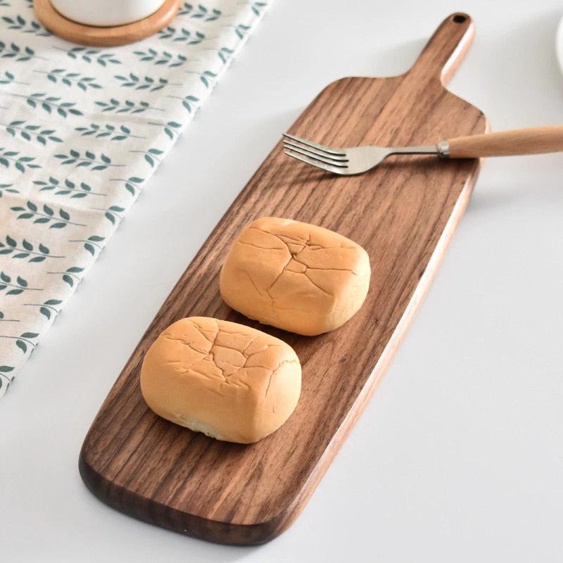 Kitchen Wooden Chopping Board Cutting Board Hangable Kitchen Tool by Bowlift