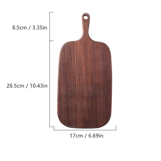 Kitchen Wooden Chopping Board Cutting Board Hangable Kitchen Tool by Bowlift