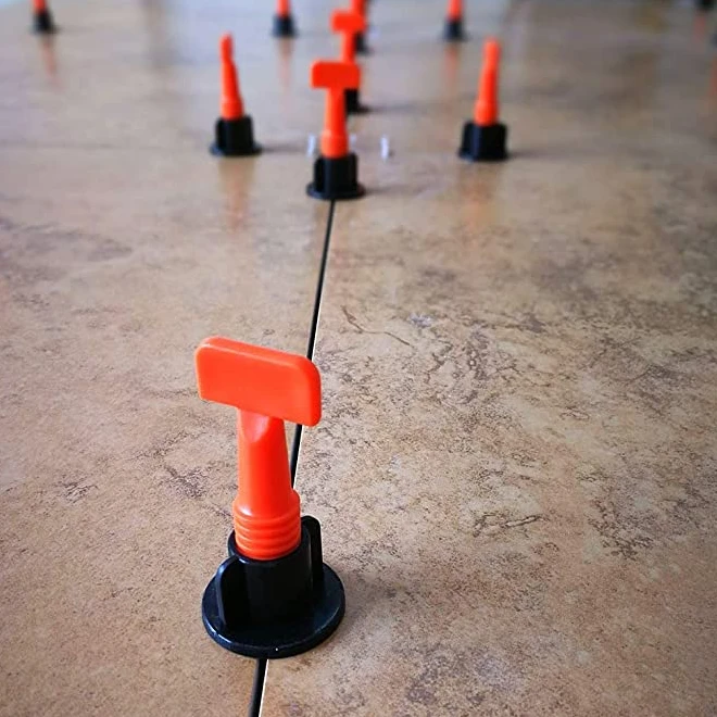 Reusable tile leveling system by Bowlift