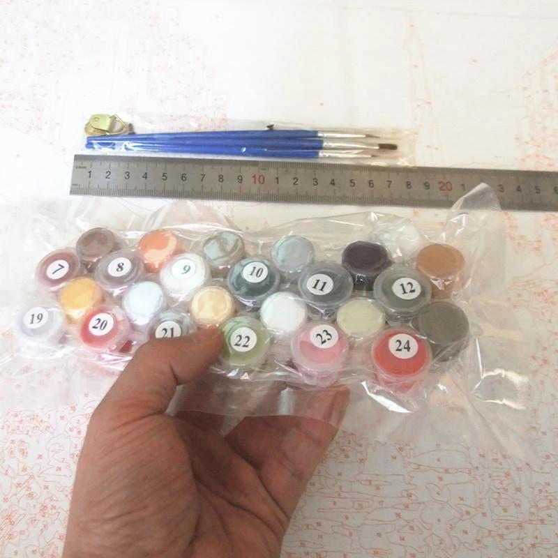 Fireworks on the Lake - Van-Go Paint-By-Number Kit by Bowlift