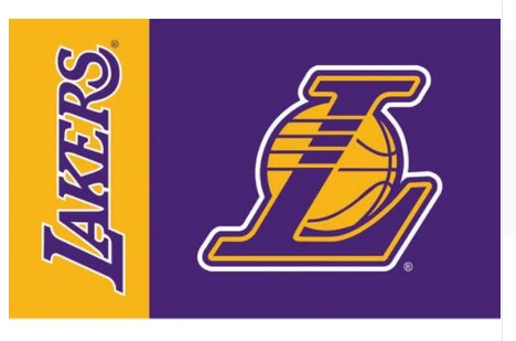L.A. Lakers Flag-3x5FT Banner-100% polyester by flagsshop