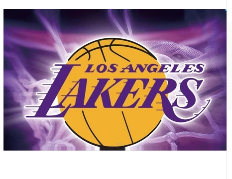 L.A. Lakers Flag-3x5FT Banner-100% polyester by flagsshop