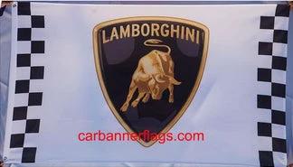 Custom Flags-2 sided flags-Ferrari-Lamborghini-Bentley-Rolls Royce-Jaguar-Bugatti by flagsshop