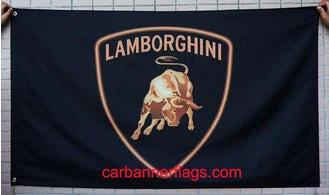 Custom Flags-2 sided flags-Ferrari-Lamborghini-Bentley-Rolls Royce-Jaguar-Bugatti by flagsshop