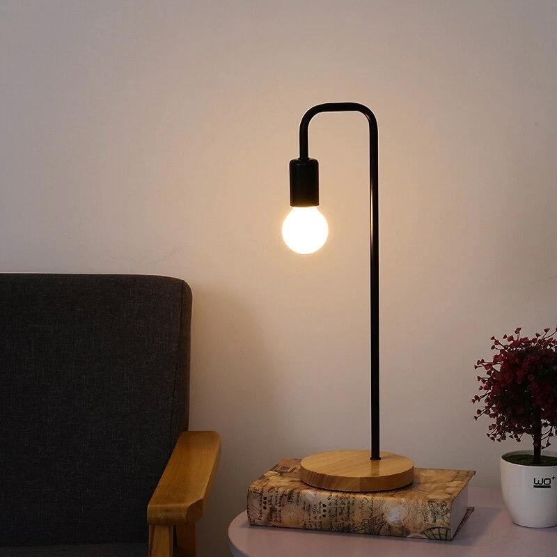 Elegant Metal Table Lamp Bowlift by Bowlift