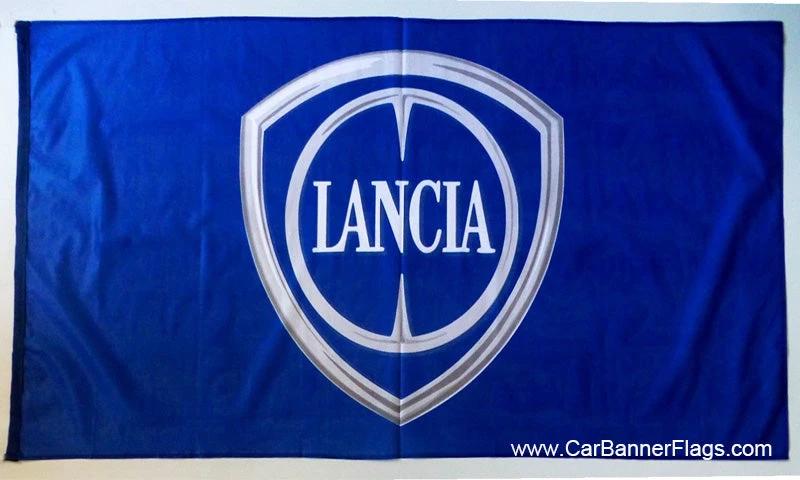 Lancia Flag-3x5 FT Banner-100% polyester-2 Metal Grommets by flagsshop