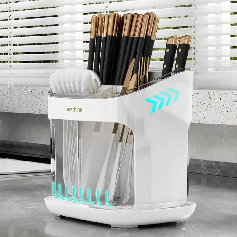 Large Capacity Utensils Holder Kitchen Tableware Storage Holder by Bowlift