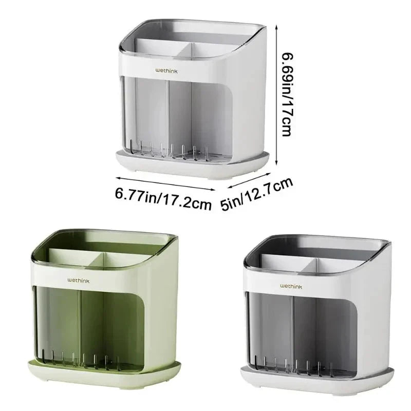 Large Capacity Utensils Holder Kitchen Tableware Storage Holder by Bowlift