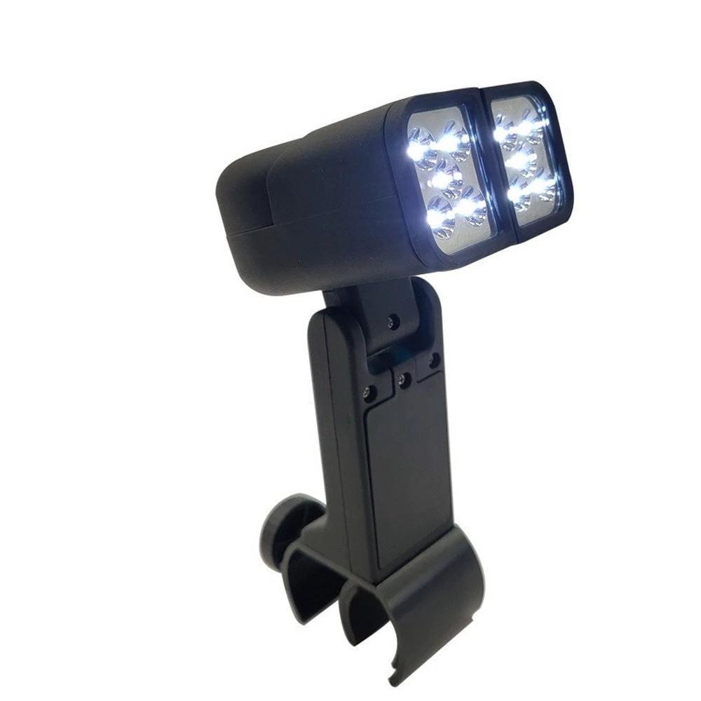 LED Portable BBQ Grill Light Lights Lamp with Handle Mount Clip by Bowlift
