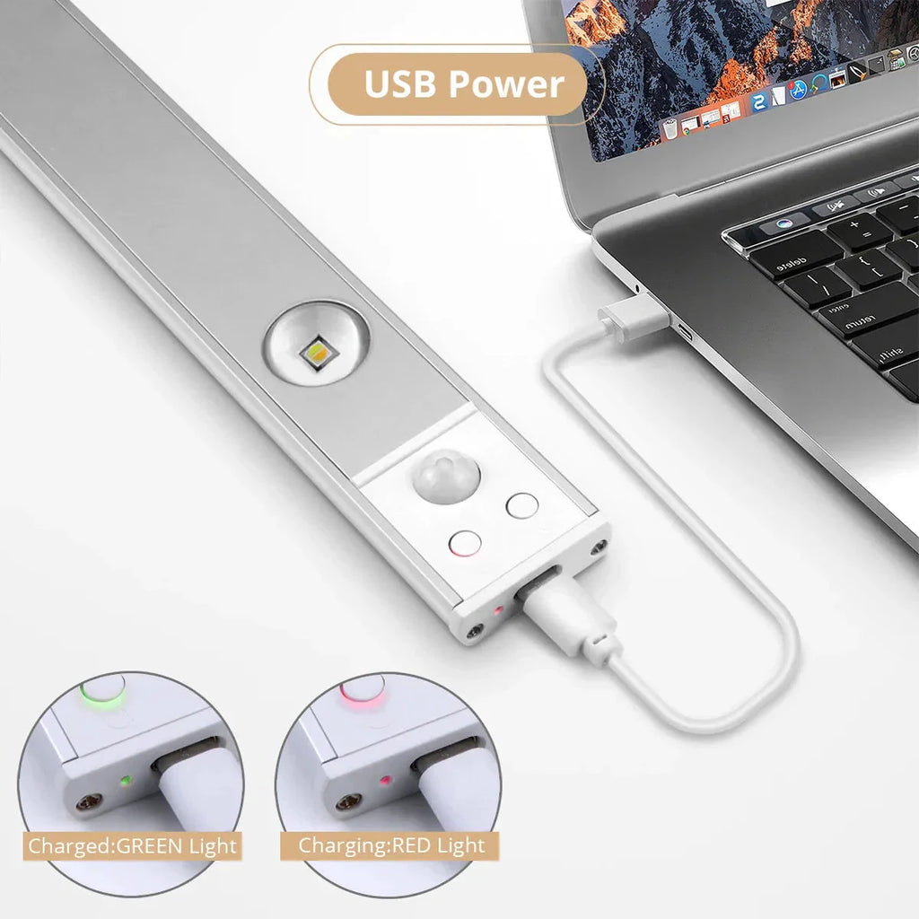 LED Under Cabinet Spot Light Rechargeable Magnet Night Light by Bowlift