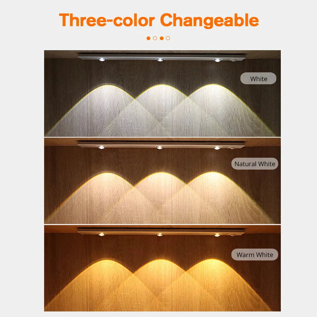 LED Under Cabinet Spot Light Rechargeable Magnet Night Light by Bowlift