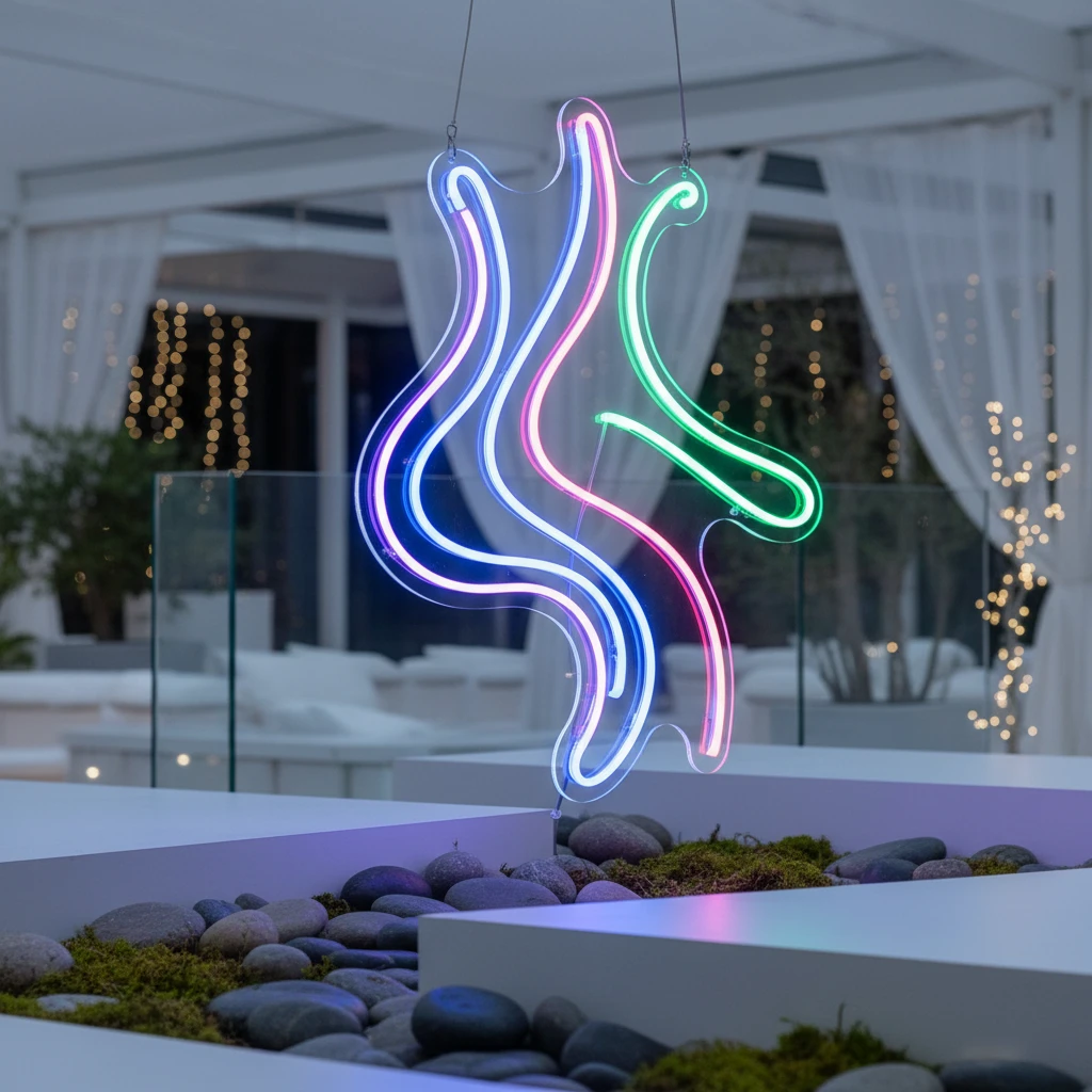 Permanent Smart RGB Outdoor Lights for Halloween Christmas Decoration by Neonchics