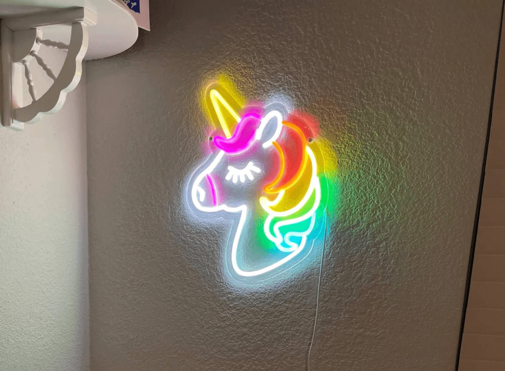 Unicorn Led Neon Sign Home Decor Kids Gift by Neonchics